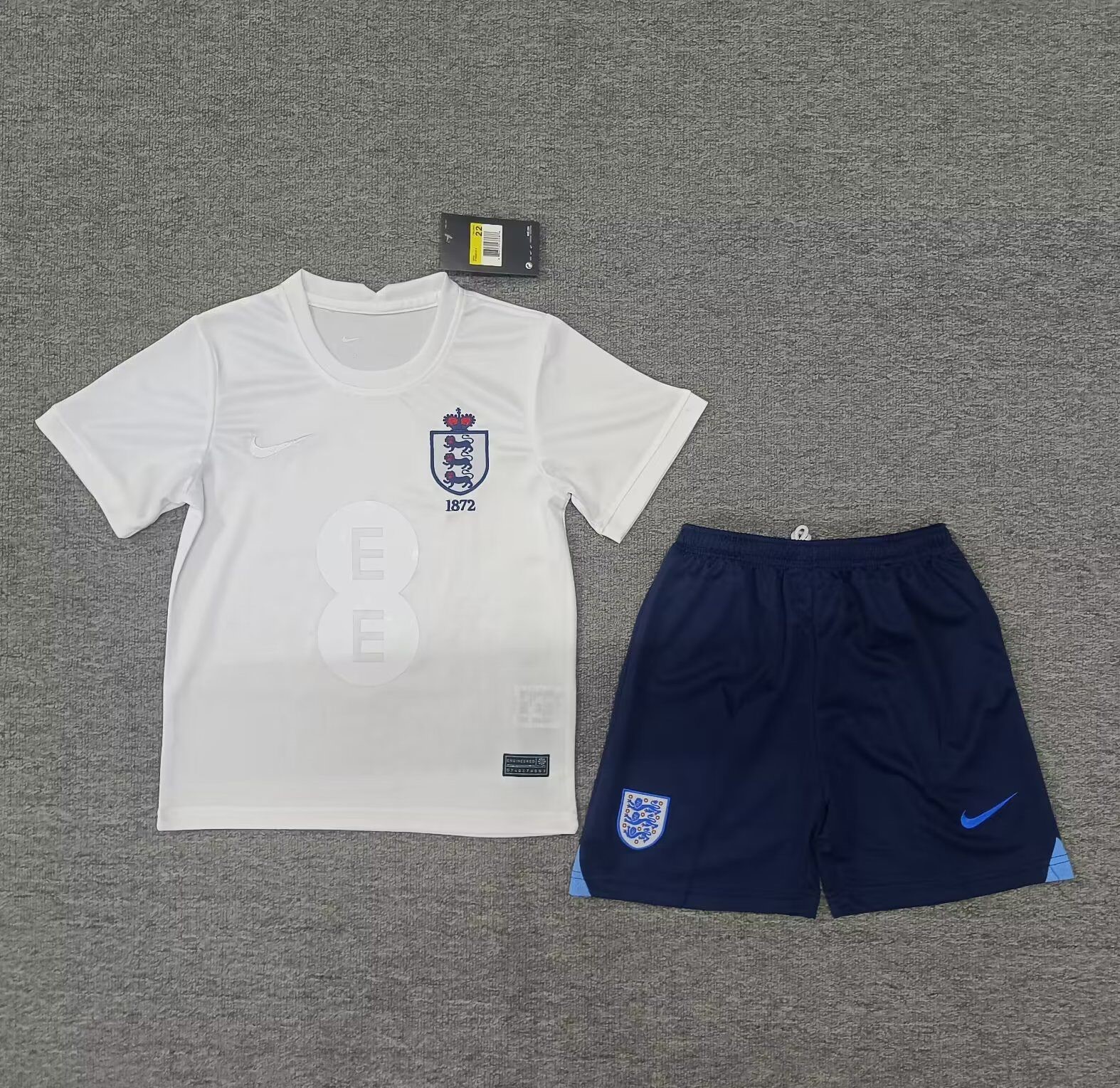Kids-England 23/24 150th Anniversary Soccer Jersey